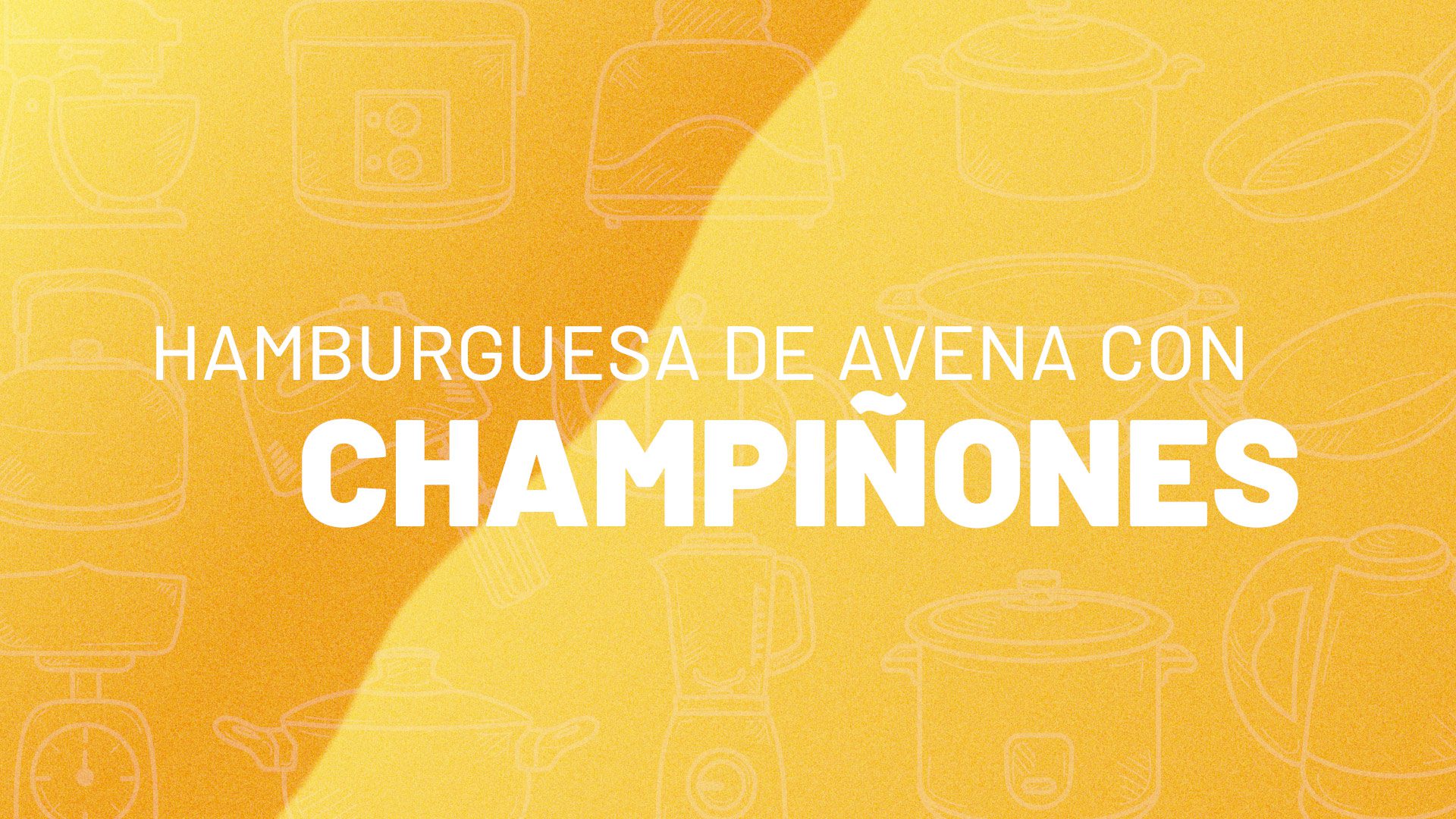 Hamburguesa de Avena con Champiñones
